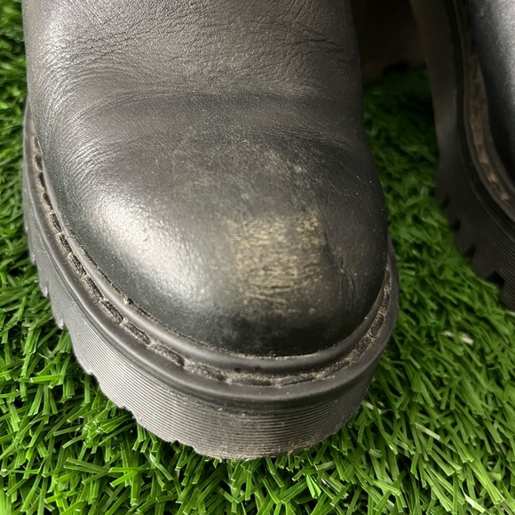 Dr. Martens Black Heeled Ankle Boots - Picture 3 of 6